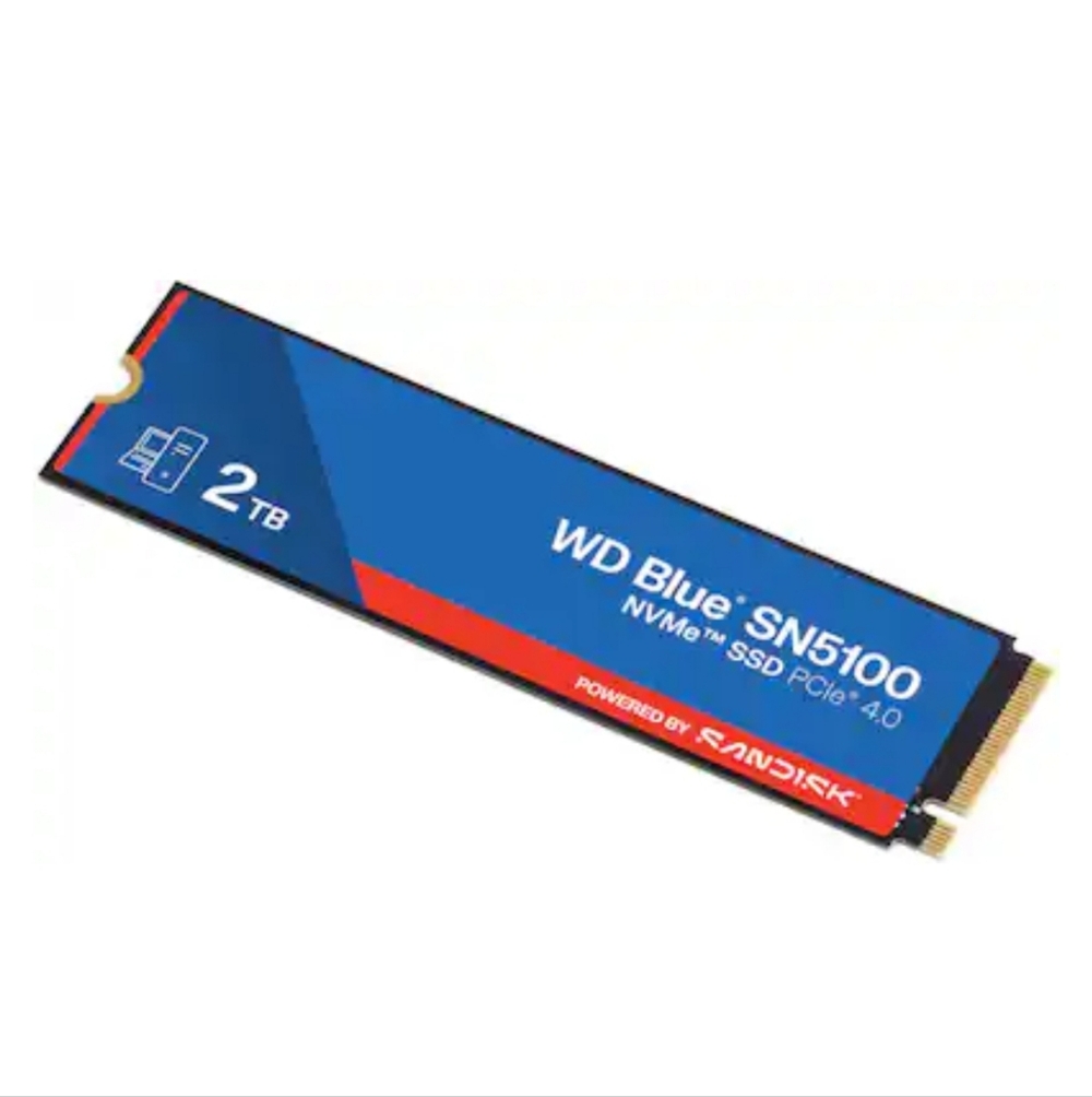 WD Blue SN5100 NVMe SSD 2TB Card